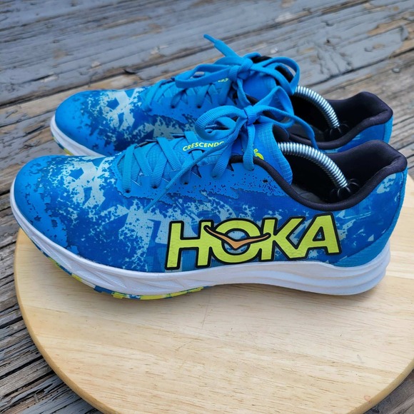 Hoka One Crescendo XC Cross Country Spikes Mens 8.5 Womens 10 Blue 1141272-DBEPM main image 12